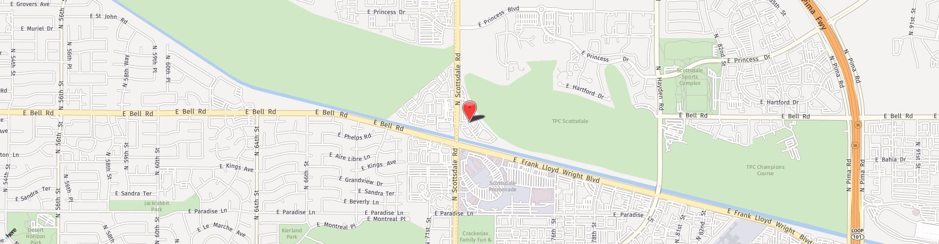 Location Map: 17015 N Scottsdale Rd. Scottsdale, AZ 85255