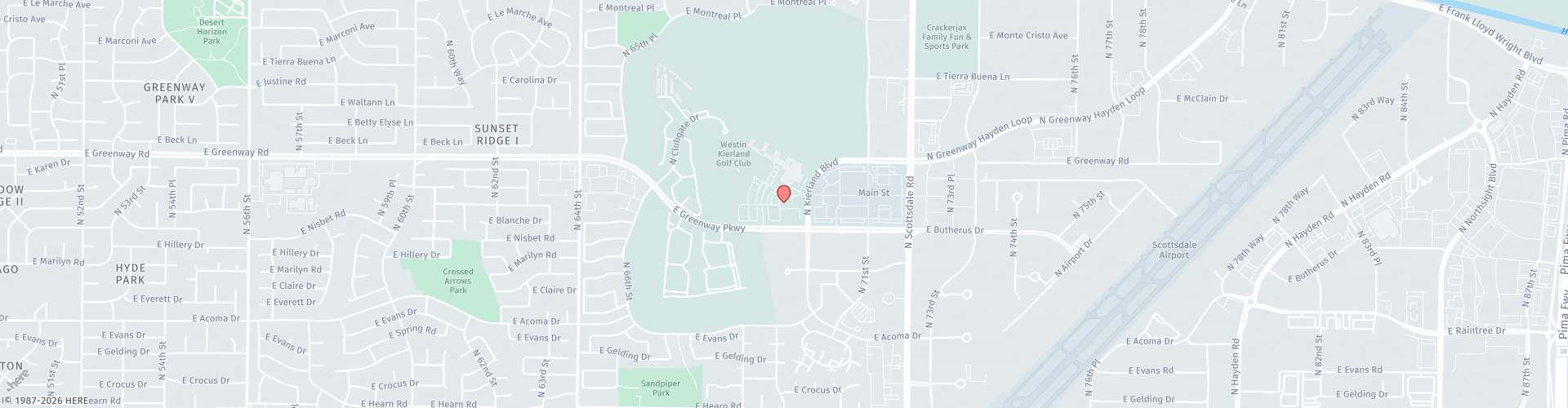 Location Map: 15051 N Kierland Blvd. Scottsdale, AZ 85254